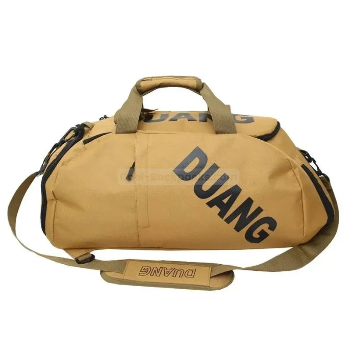 Stylish Gym Backpack - Khaki