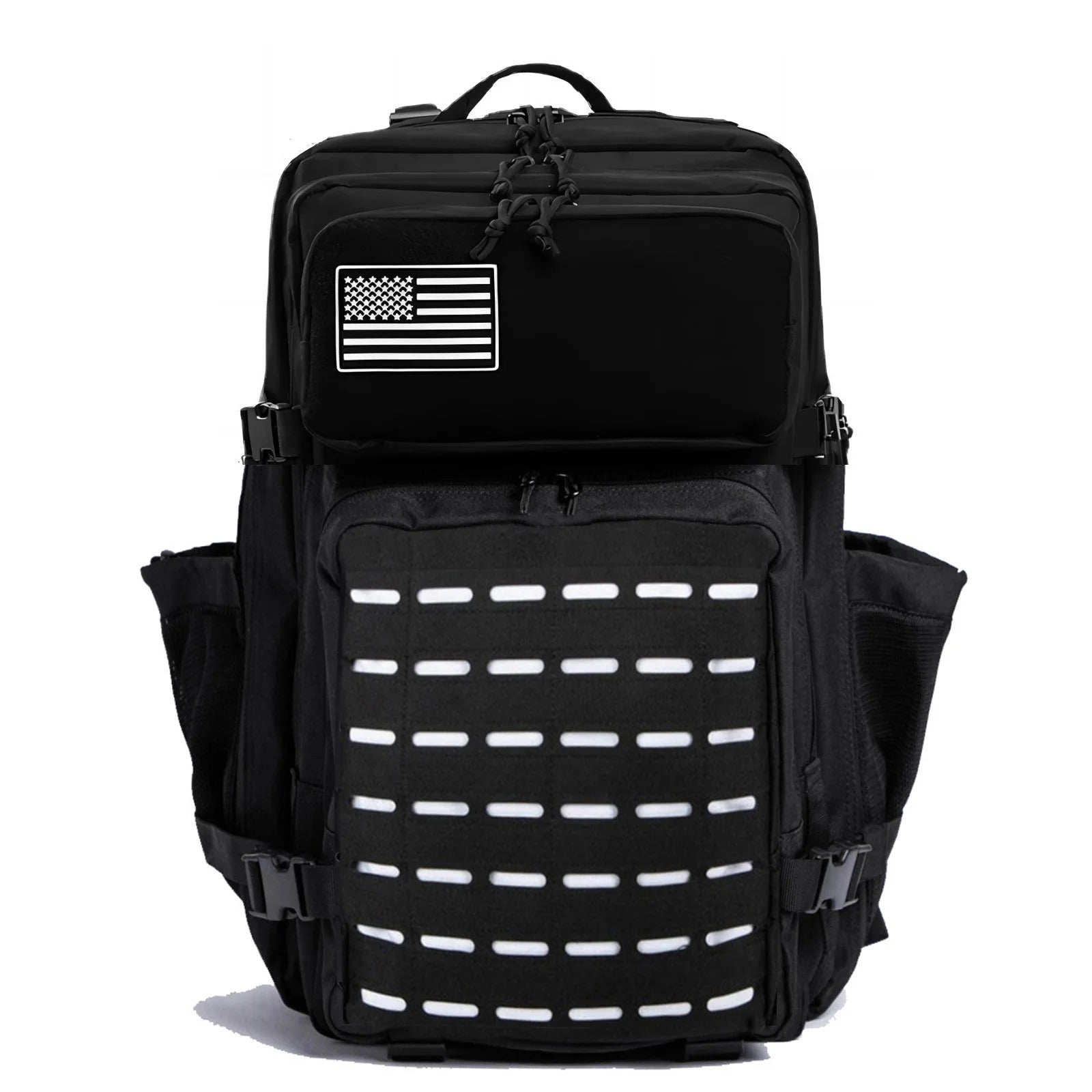 Tactical Backpack for Gym - White Black
