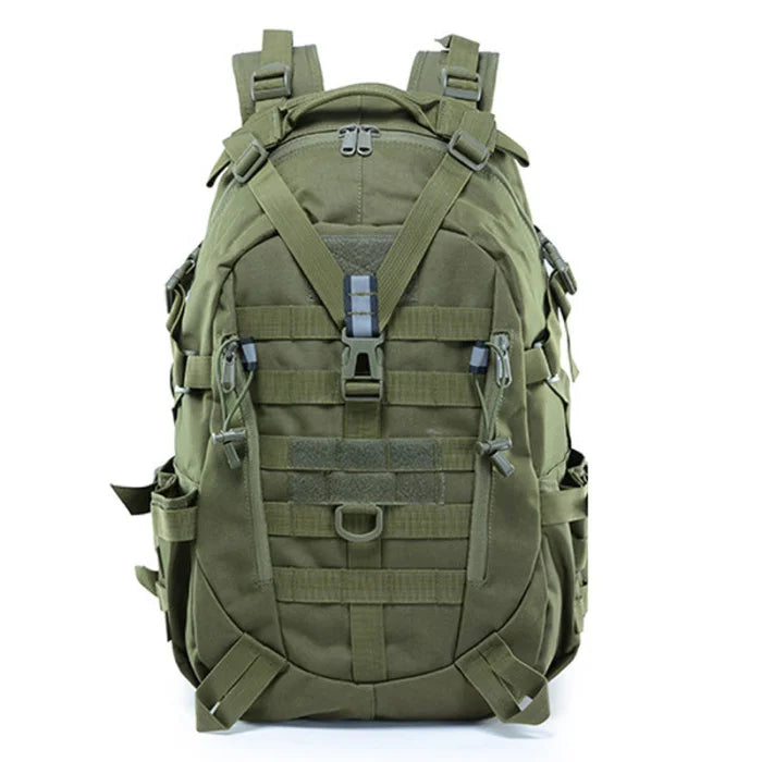 Tactical Hiking Backpack - Army Green / 30 - 40L