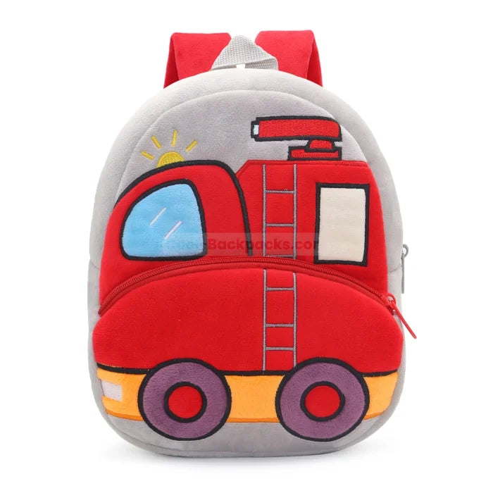 Toddler School Backpack - Fire truck