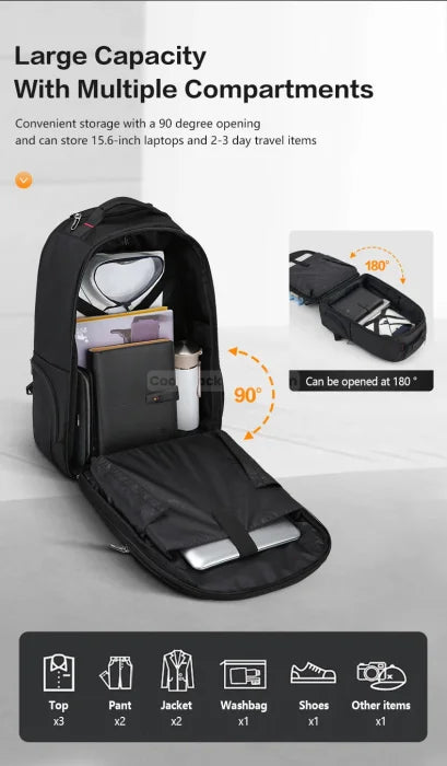 Travel Backpack with Wheels