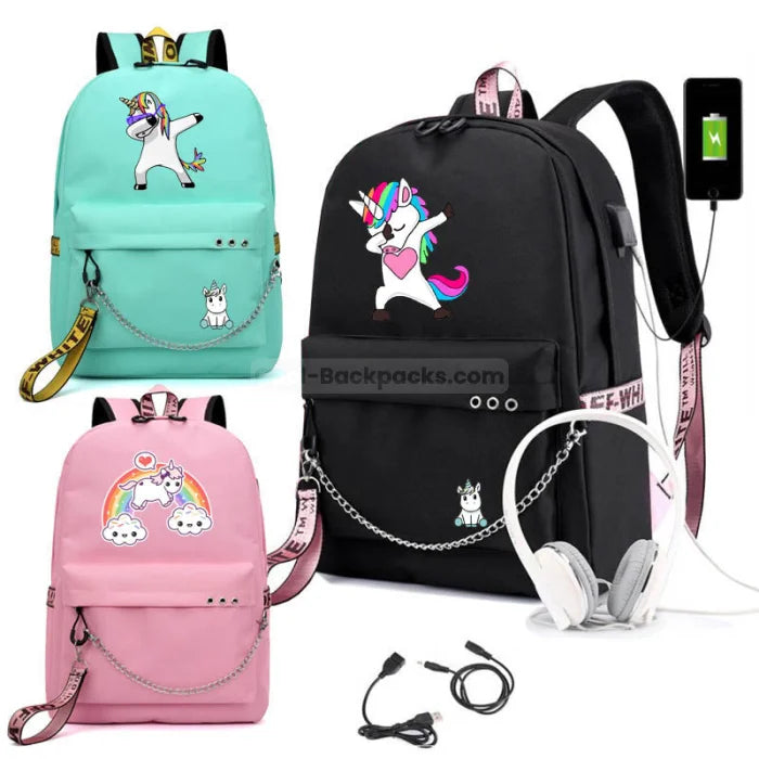 Unicornio Dab Mochila | Cool Backpacks