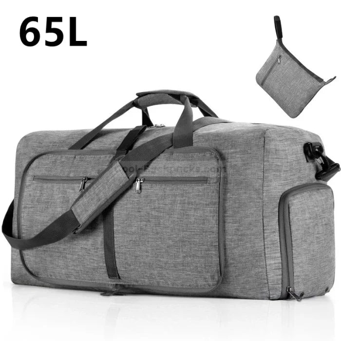 Utility Duffel Bag - Gray / 65L