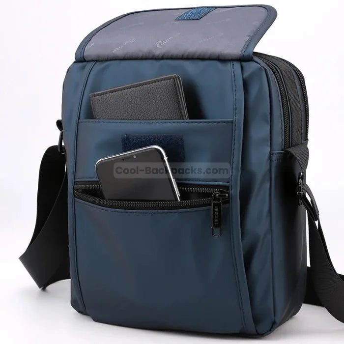 Vertical Messenger Bag