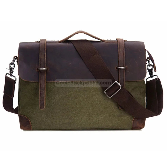 Vintage Army Messenger Bag