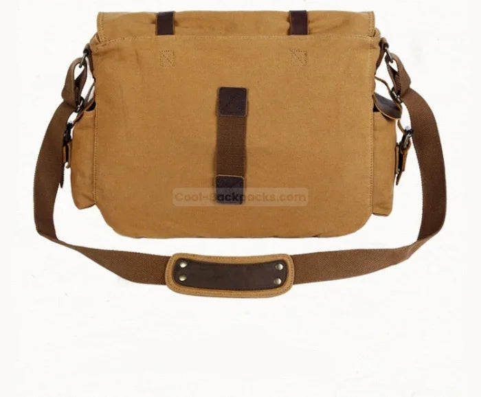 Vintage Canvas Messenger Bag