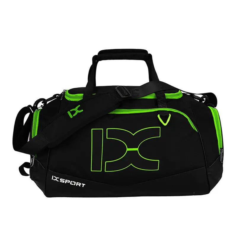 Waterproof Gym Backpack - Green Black