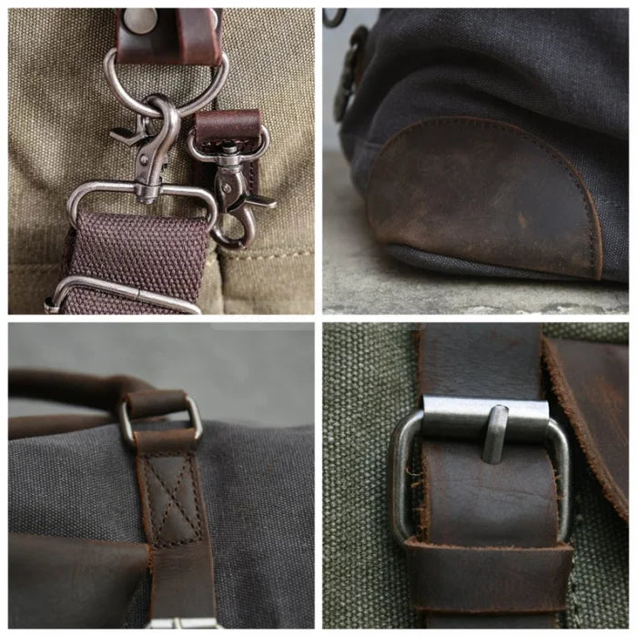 Waxed Canvas Duffel Bag