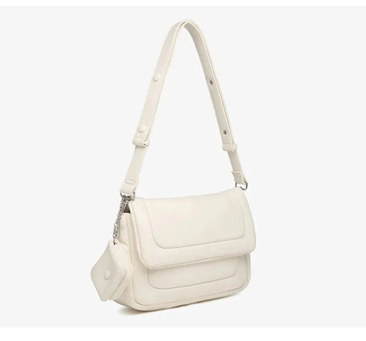 White Messenger Bag