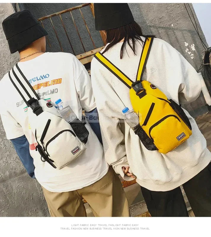 Yellow Sling Backpack